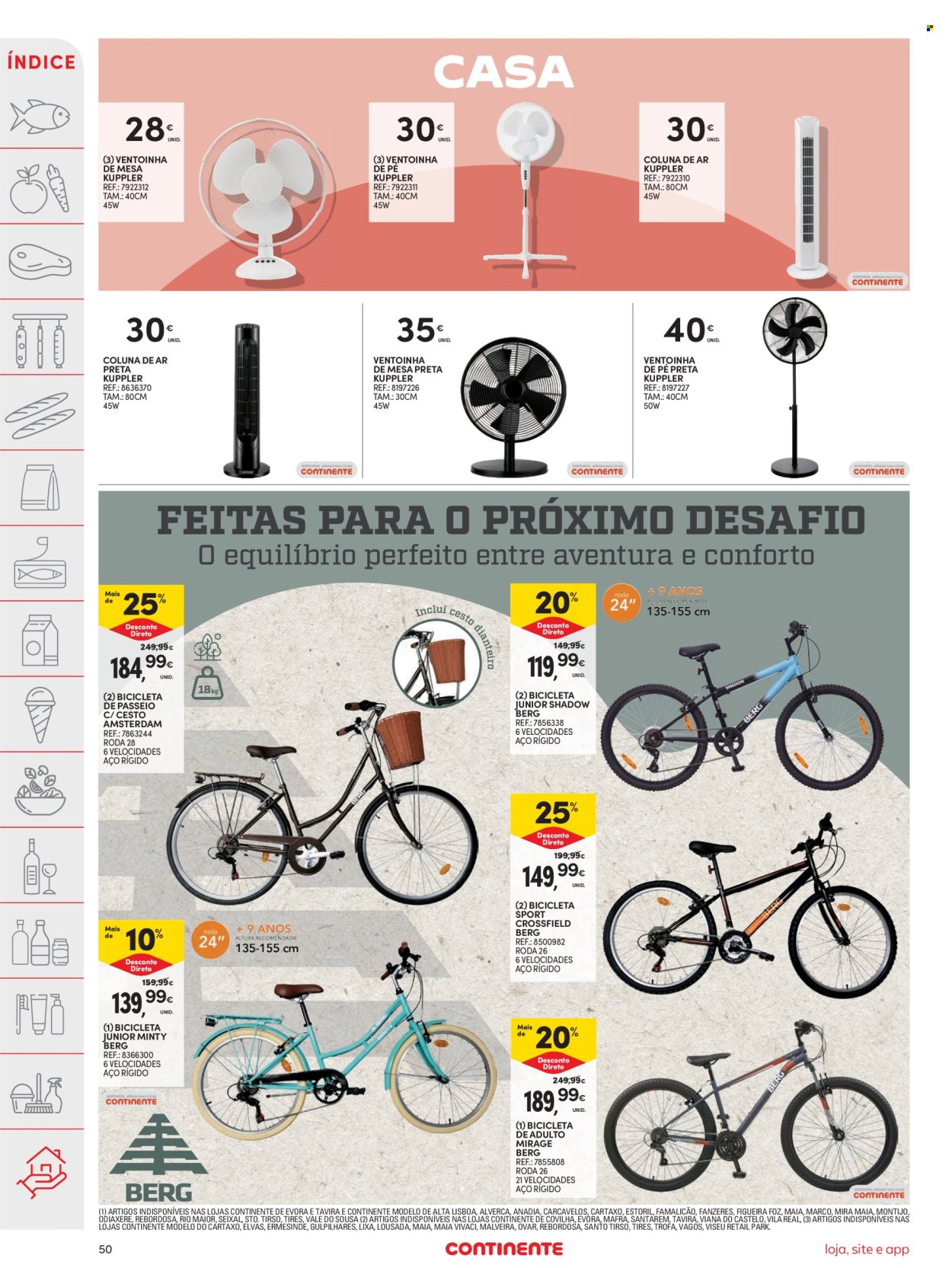 Folheto Continente - 9.6.2026 - 15.6.2026. Página 50