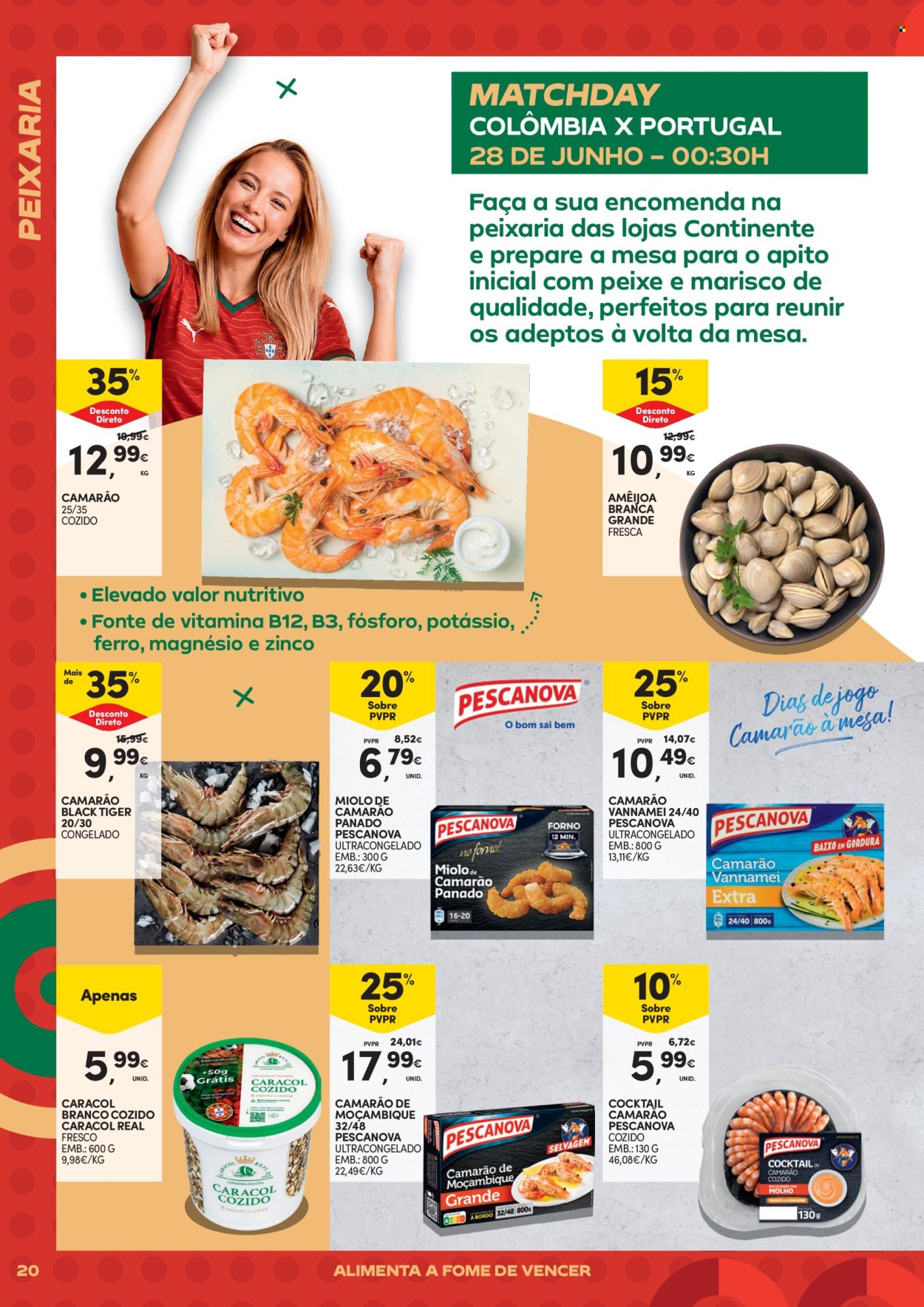 Folheto Continente - 9.6.2026 - 21.6.2026. Página 20