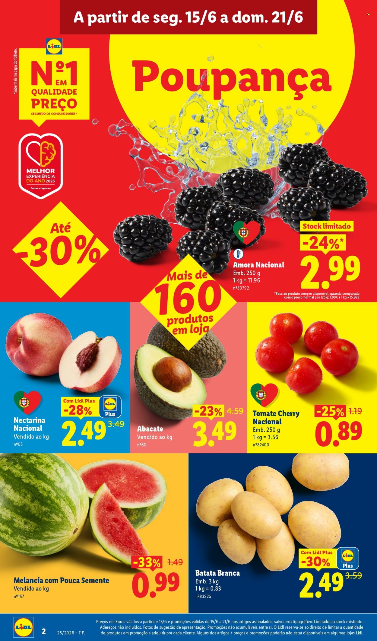 Folheto Lidl - 15.6.2026 - 21.6.2026. Página 2