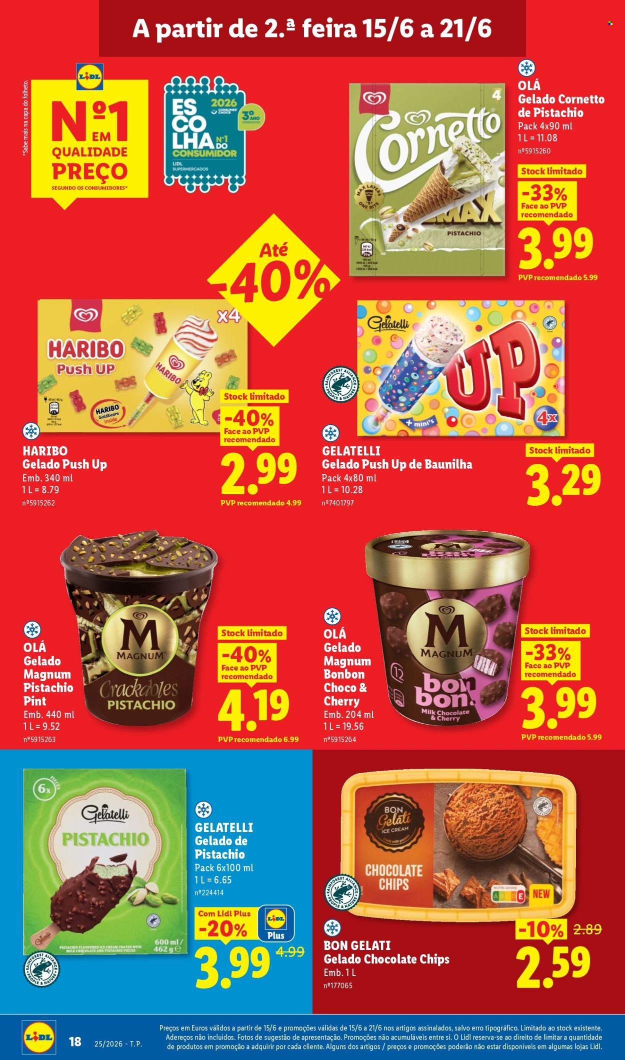 Folheto Lidl - 15.6.2026 - 21.6.2026. Página 18