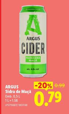 ARGUS Sidra de Maçã