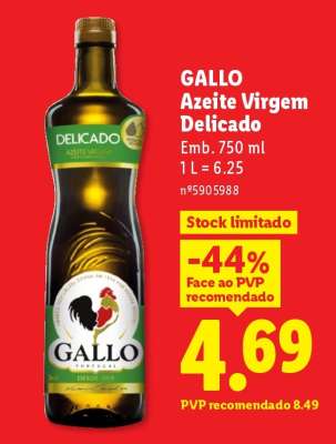 Gallo Azeite Virgem Delicado