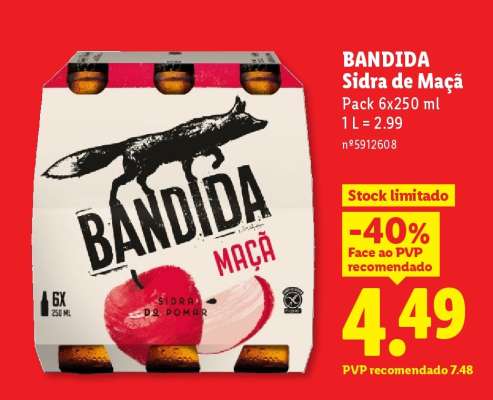 BANDIDA Sidra de Maçã