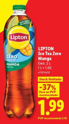 LIPTON Ice Tea Zero Manga