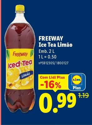 FREEWAY Ice Tea Limão