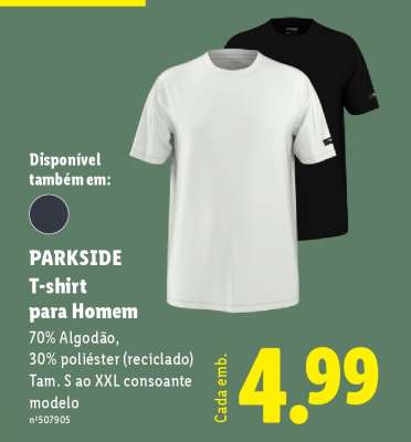 PARKSIDE T-shirt para Homem