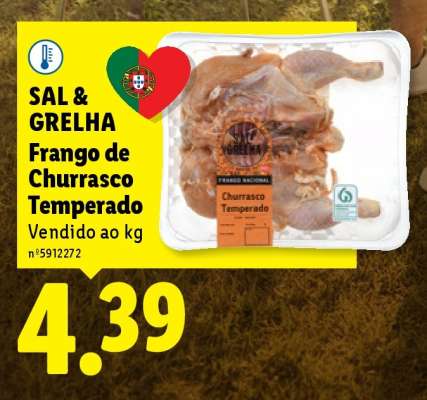 SAL & GRELHA Frango de Churrasco Temperado