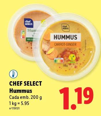 Chef Select Hummus