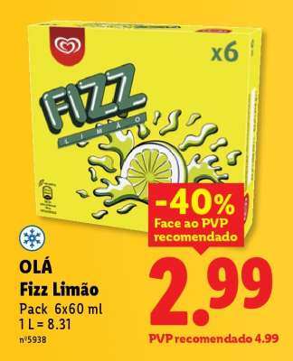 OLÁ Fizz Limão