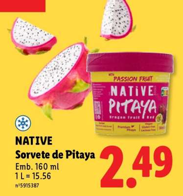 NATIVE Sorvete de Pitaya