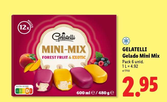 GELATELLI Gelado Mini Mix