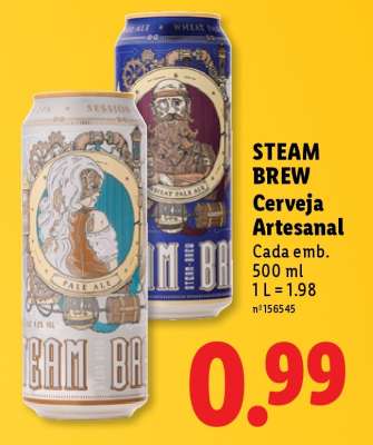STEAM BREW Cerveja Artesanal