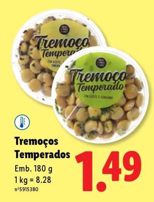 Tremoços Temperados
