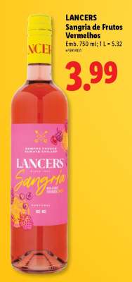 LANCERS Sangria de Frutos Vermelhos