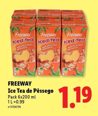 FREEWAY Ice Tea de Pêssego