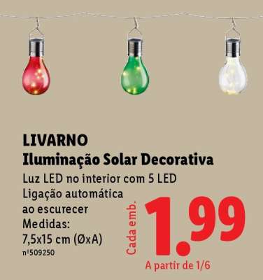 LIVARNO Iluminação Solar Decorativa