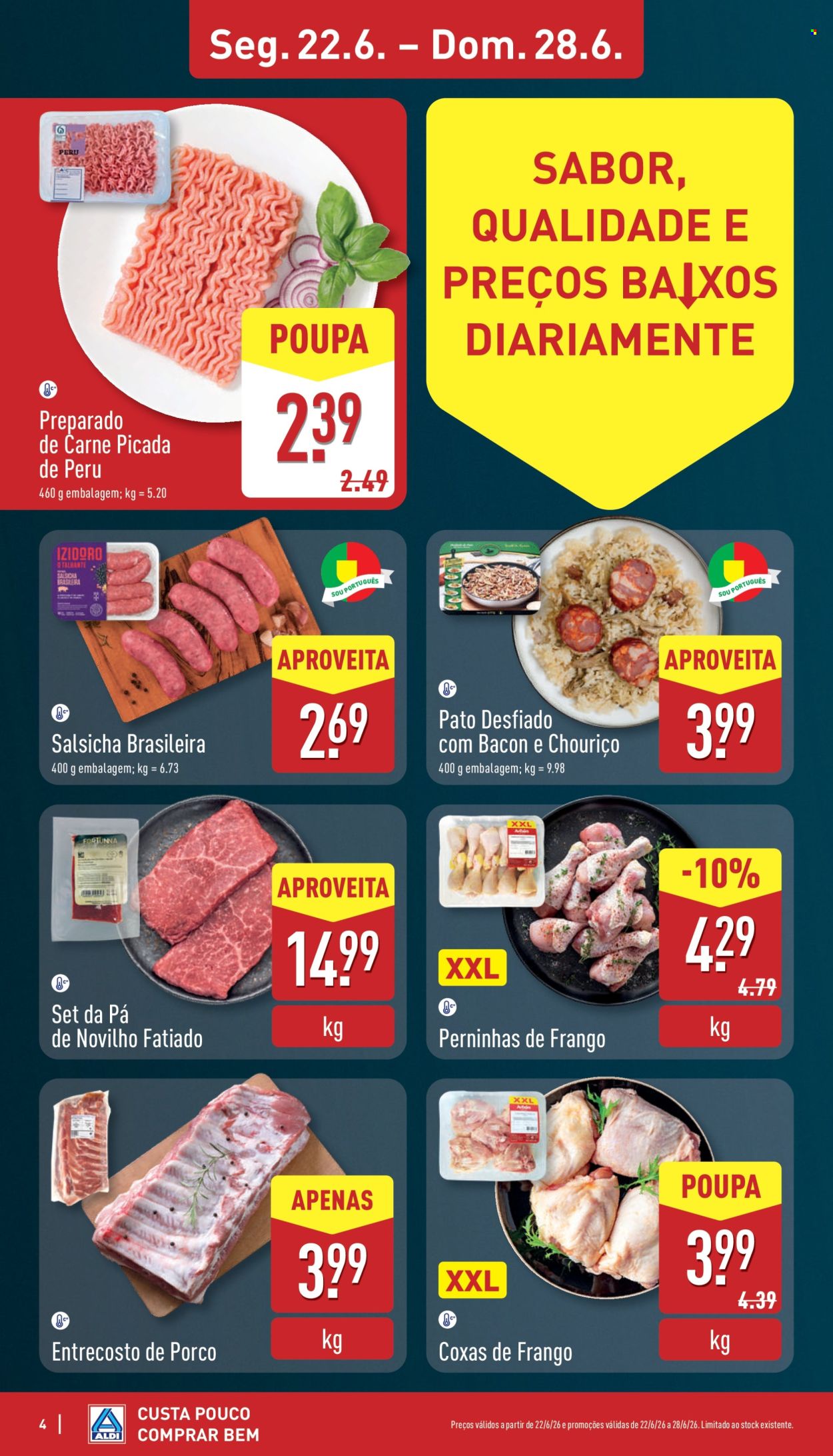 Folheto Aldi - 22.6.2026 - 28.6.2026. Página 4