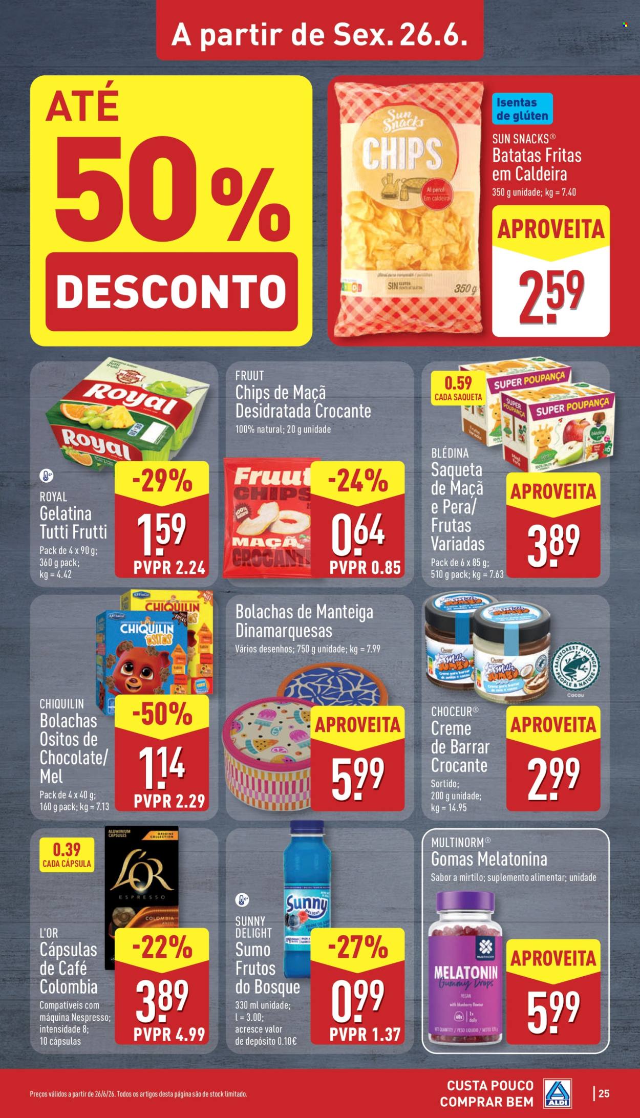 Folheto Aldi - 22.6.2026 - 28.6.2026. Página 25