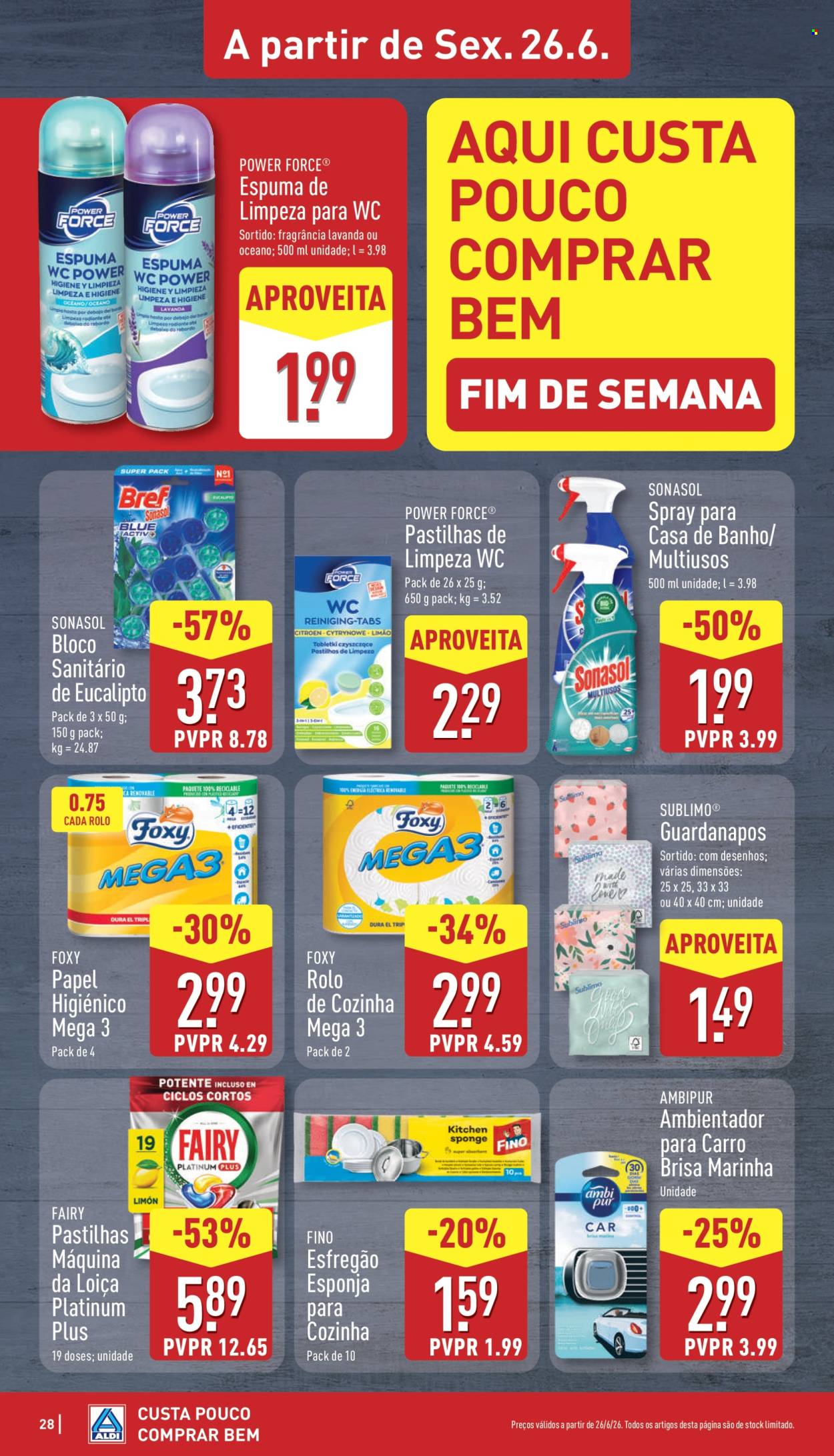 Folheto Aldi - 22.6.2026 - 28.6.2026. Página 28