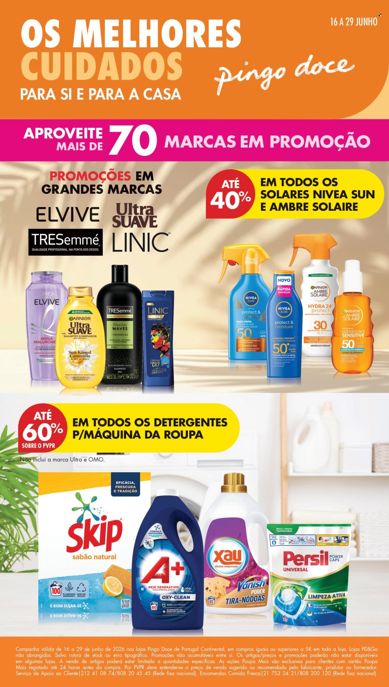 Folheto Pingo Doce - 16.6.2026 - 29.6.2026. Página 1