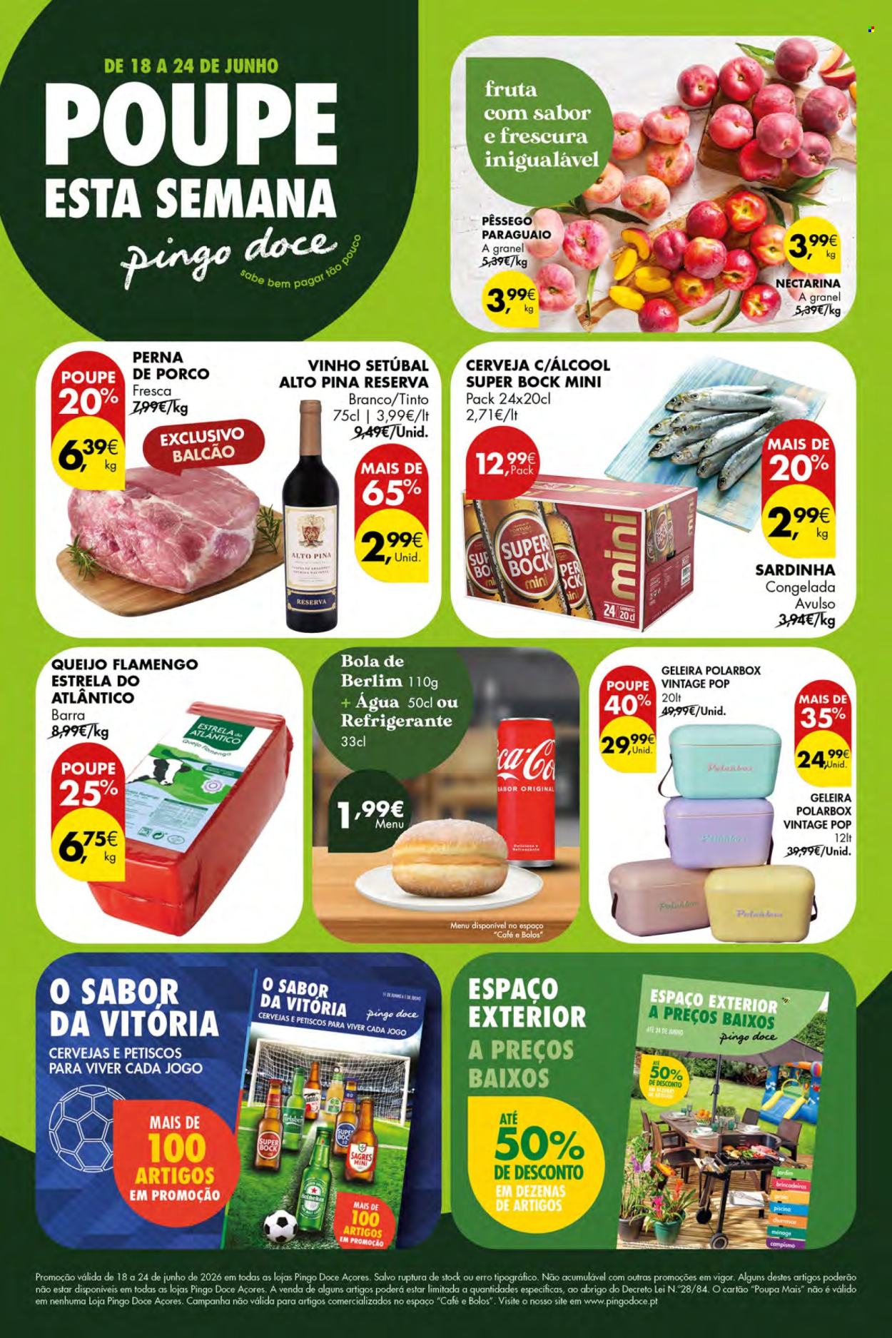 Folheto Pingo Doce - 18.6.2026 - 24.6.2026. Página 1