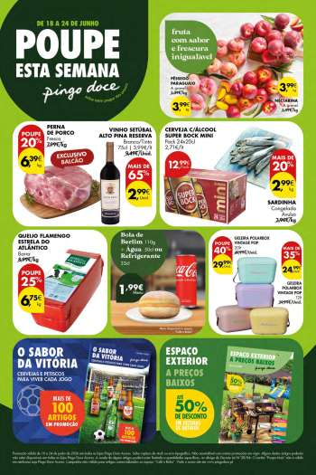 Folheto Pingo Doce - 18.6.2026 - 24.6.2026.
