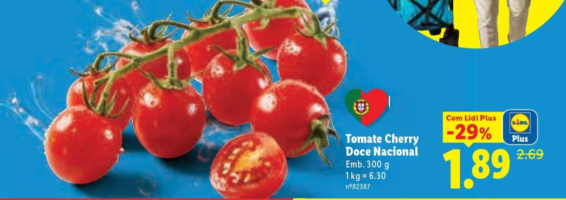 Tomate Cherry Doce Nacional