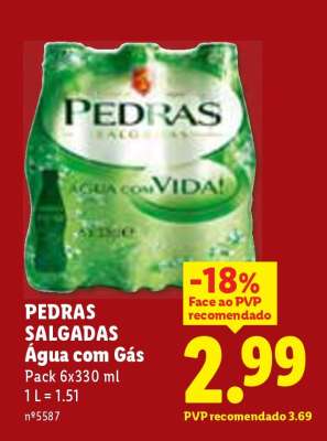 Pedras Salgadas Água com Gás