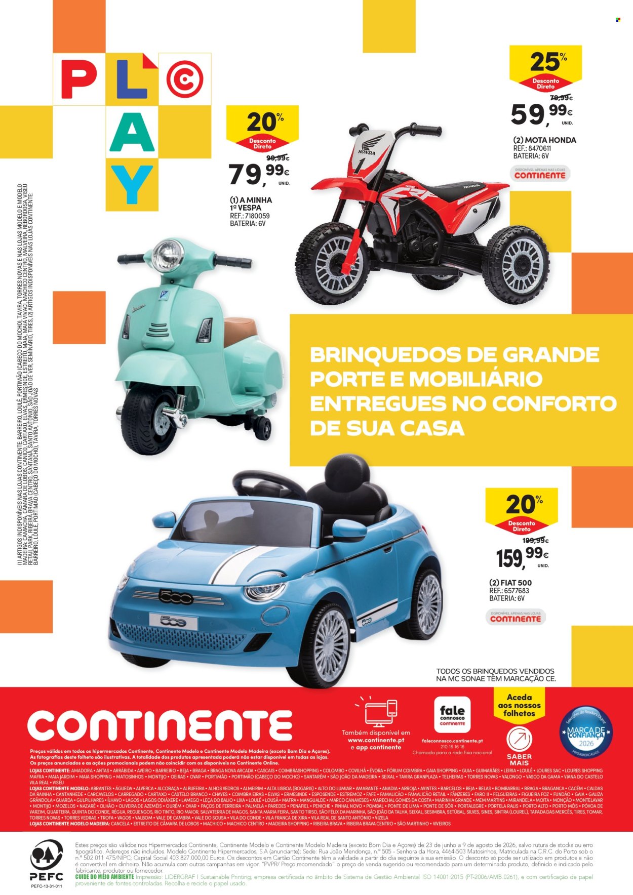 Folheto Continente - 23.6.2026 - 9.8.2026. Página 48