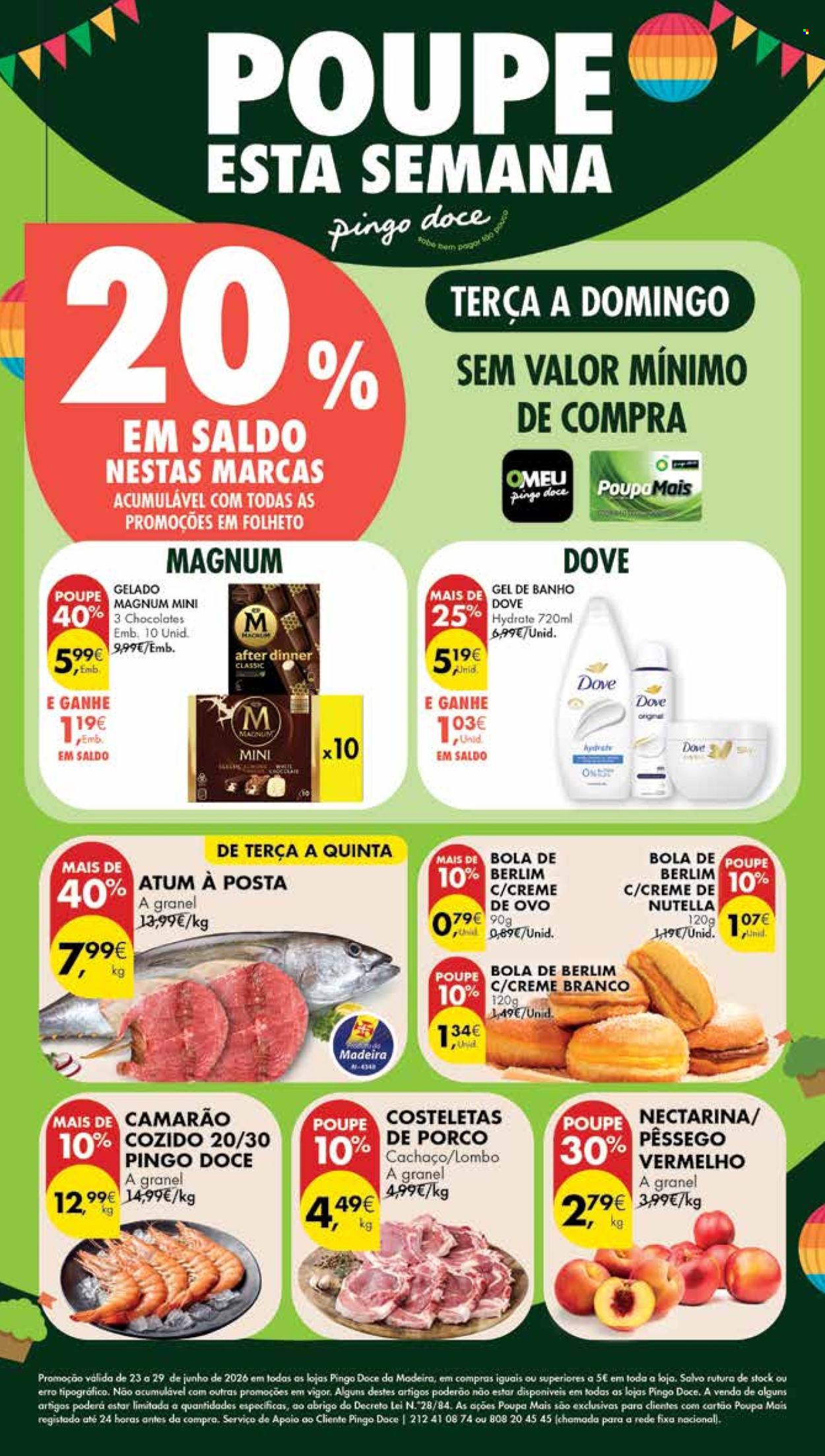 Folheto Pingo Doce - 23.6.2026 - 29.6.2026. Página 1