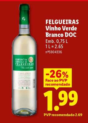 FELGUEIRAS Vinho Verde Branco DOC