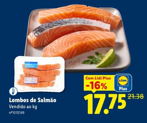 Lombos de Salmão