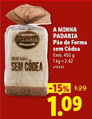 Pão de Forma sem Côdea