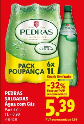 Pedras Salgadas Água com Gás