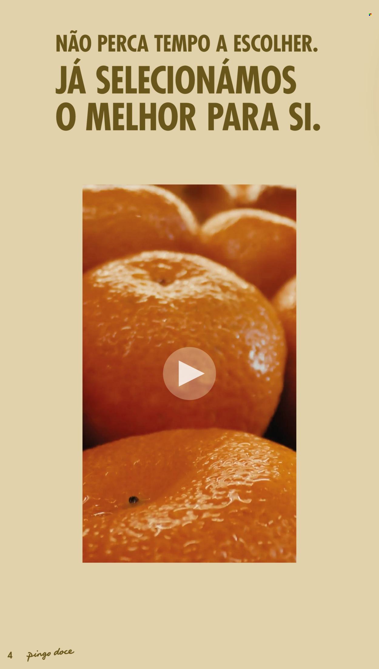 Folheto Pingo Doce. Página 4