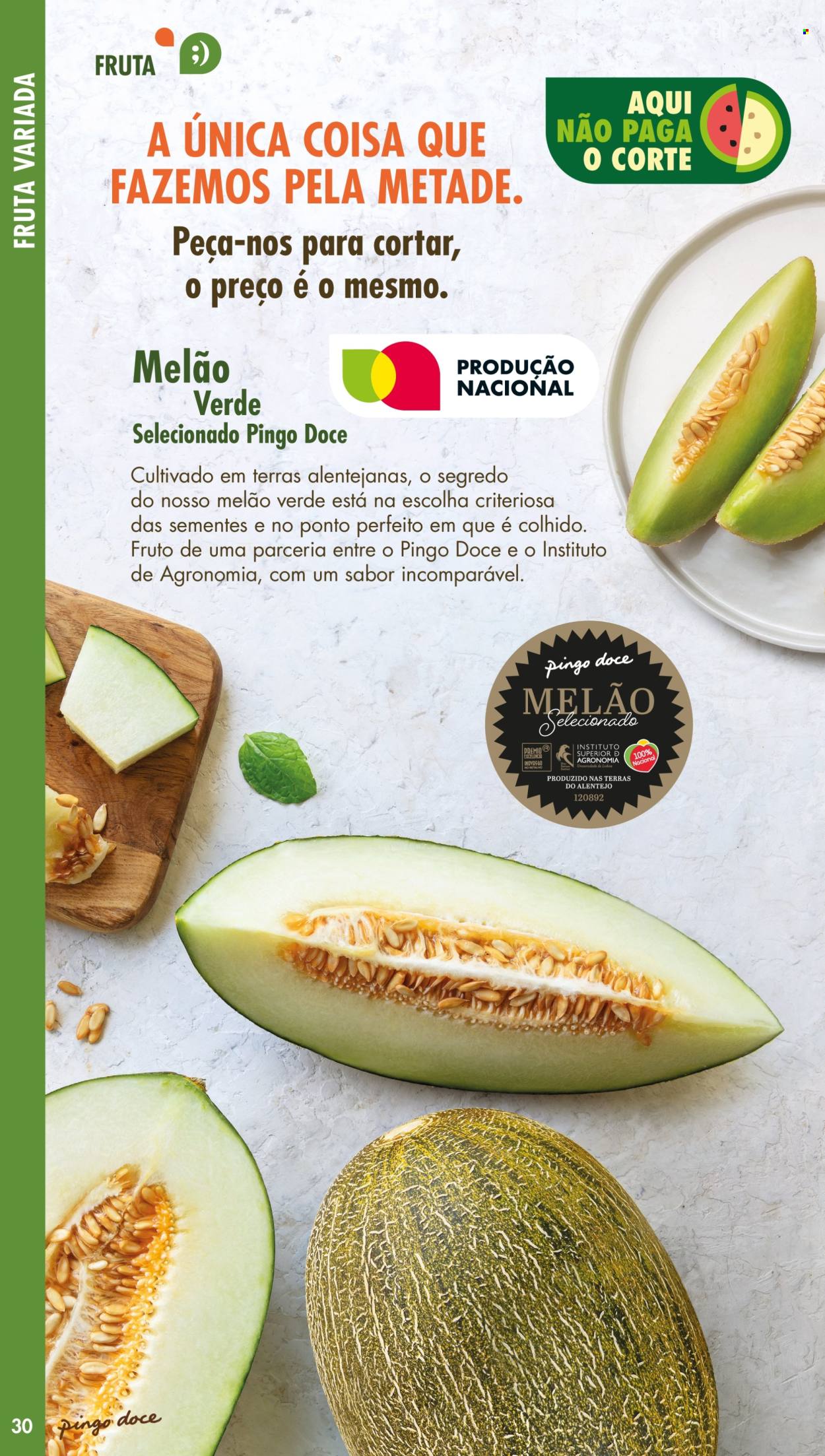 Folheto Pingo Doce. Página 30