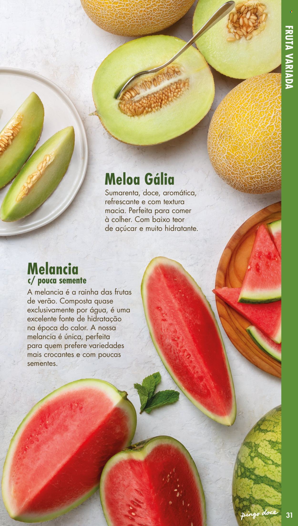 Folheto Pingo Doce. Página 31