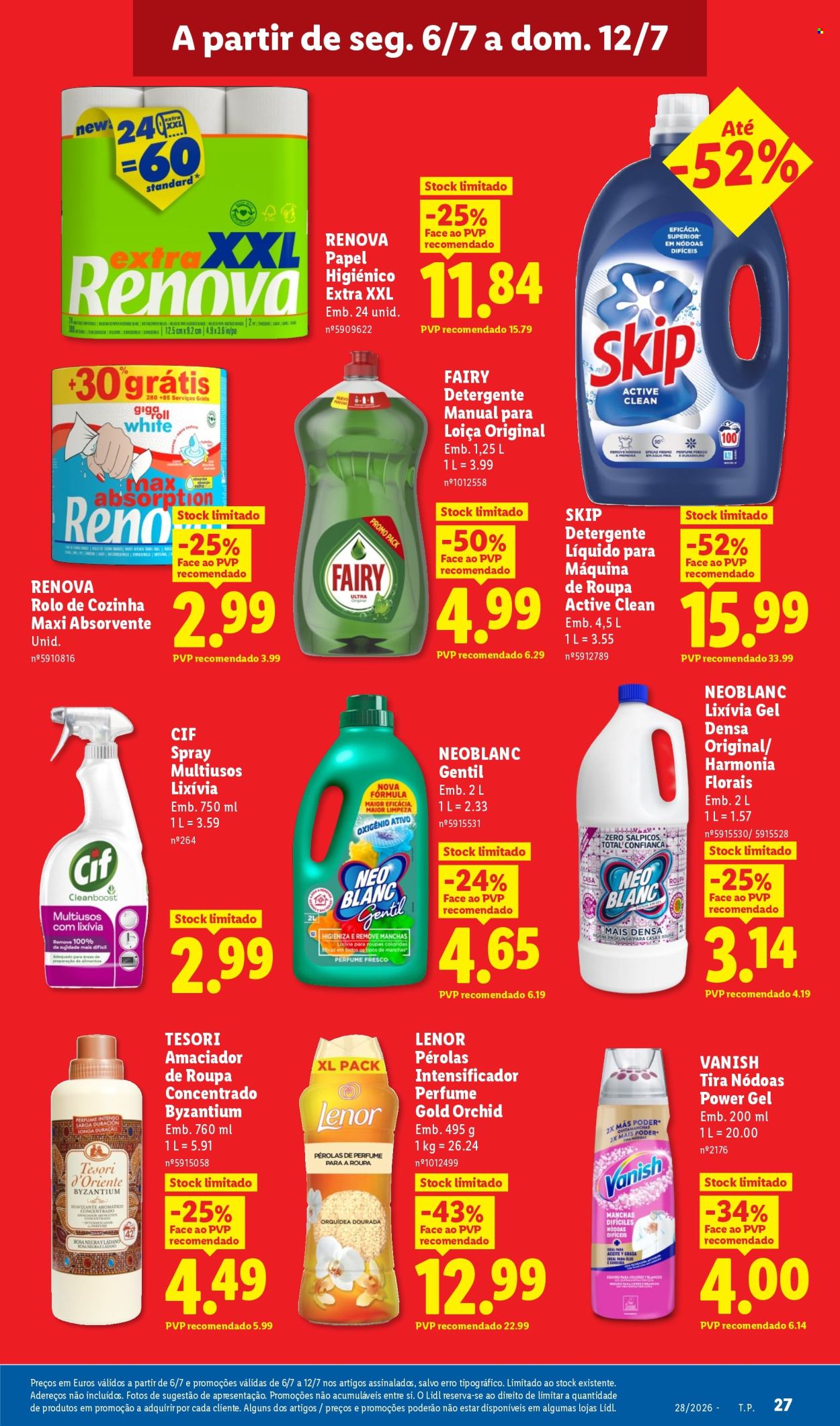 Folheto Lidl - 6.7.2026 - 12.7.2026. Página 27
