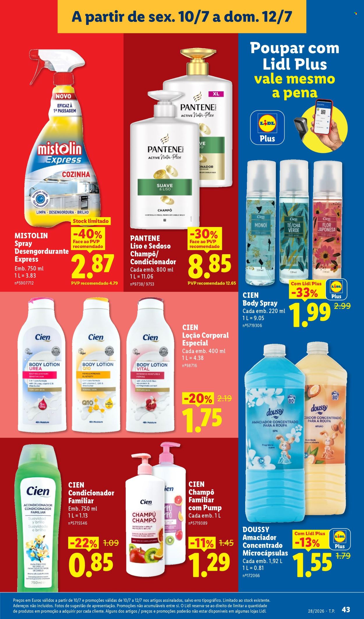 Folheto Lidl - 6.7.2026 - 12.7.2026. Página 43
