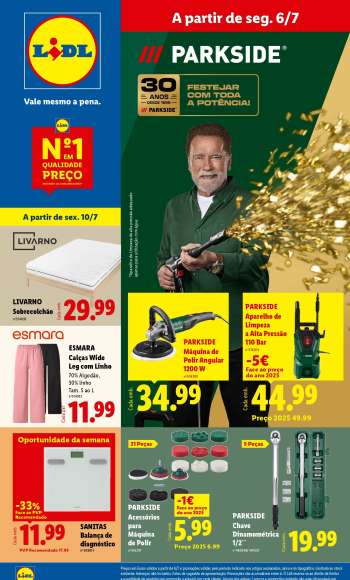 Folheto Lidl - 6.7.2026 - 10.7.2026.