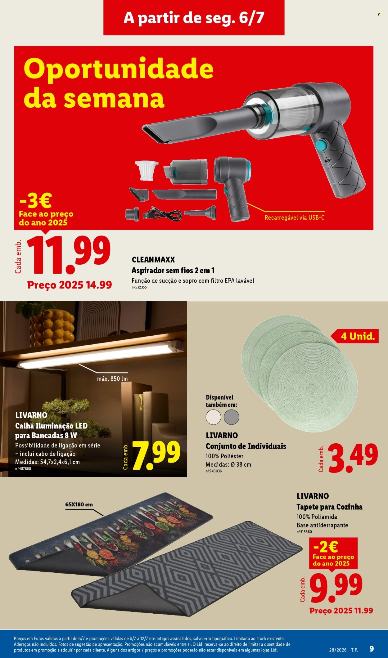 Folheto Lidl - 6.7.2026 - 10.7.2026. Página 9