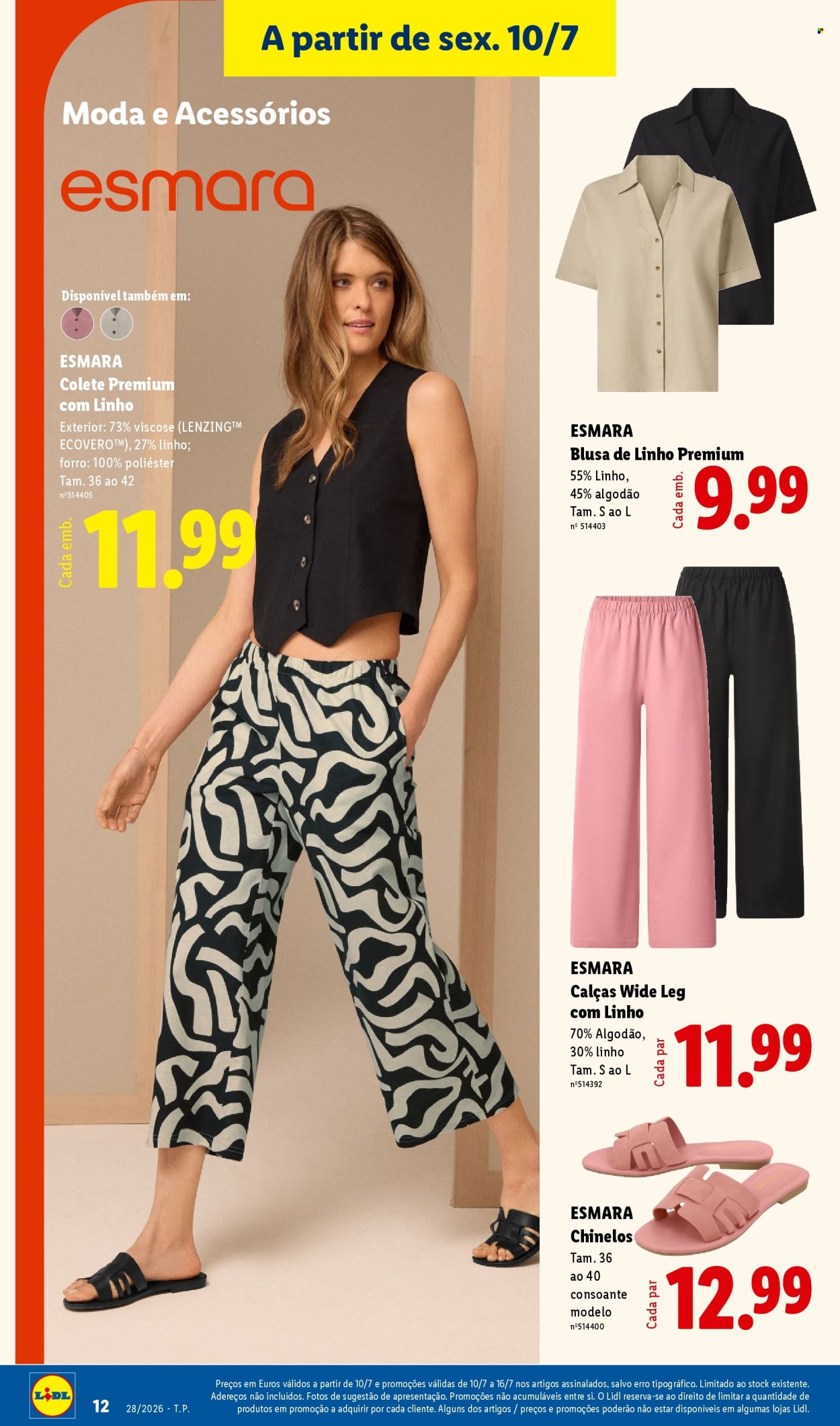 Folheto Lidl - 6.7.2026 - 10.7.2026. Página 12