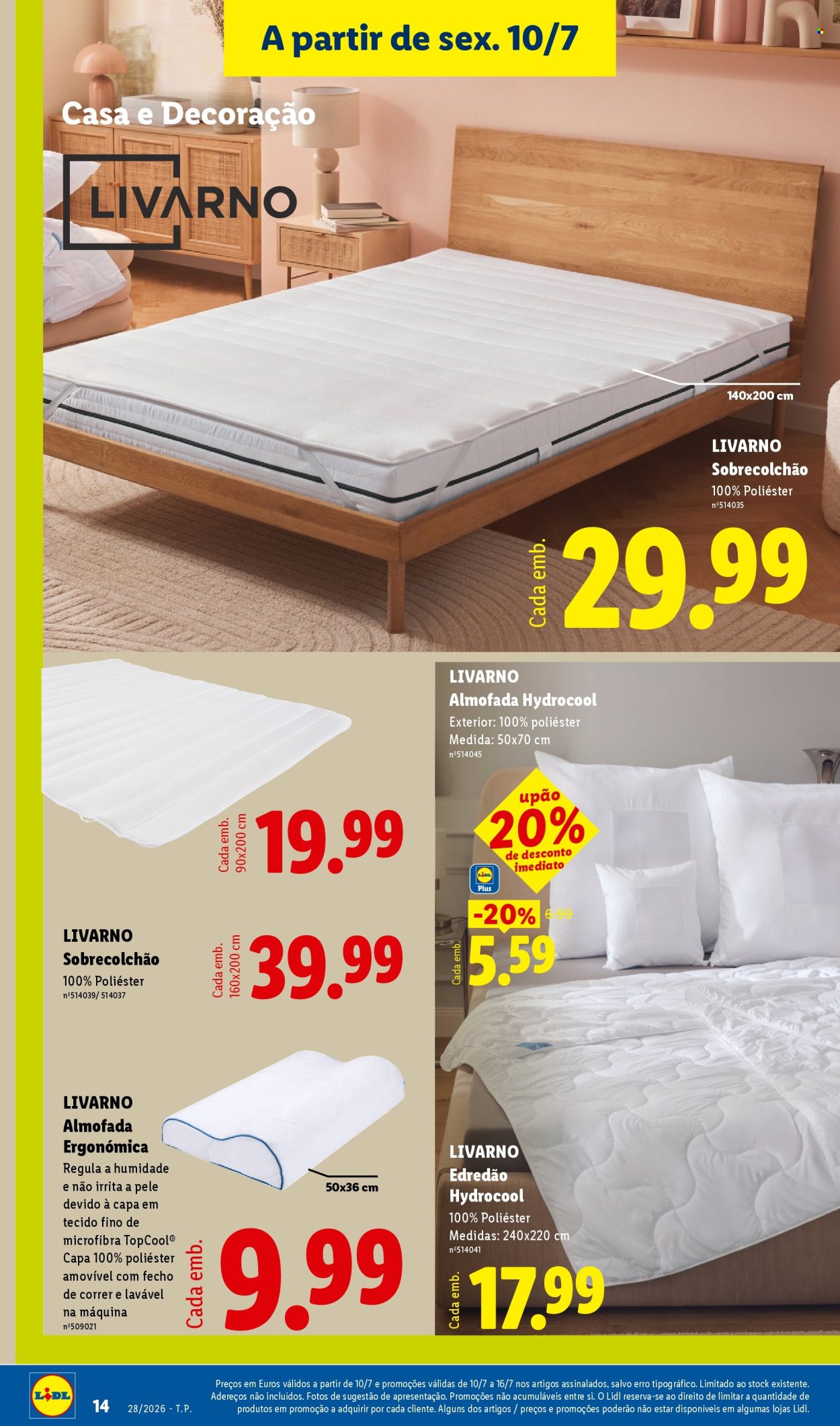 Folheto Lidl - 6.7.2026 - 10.7.2026. Página 14
