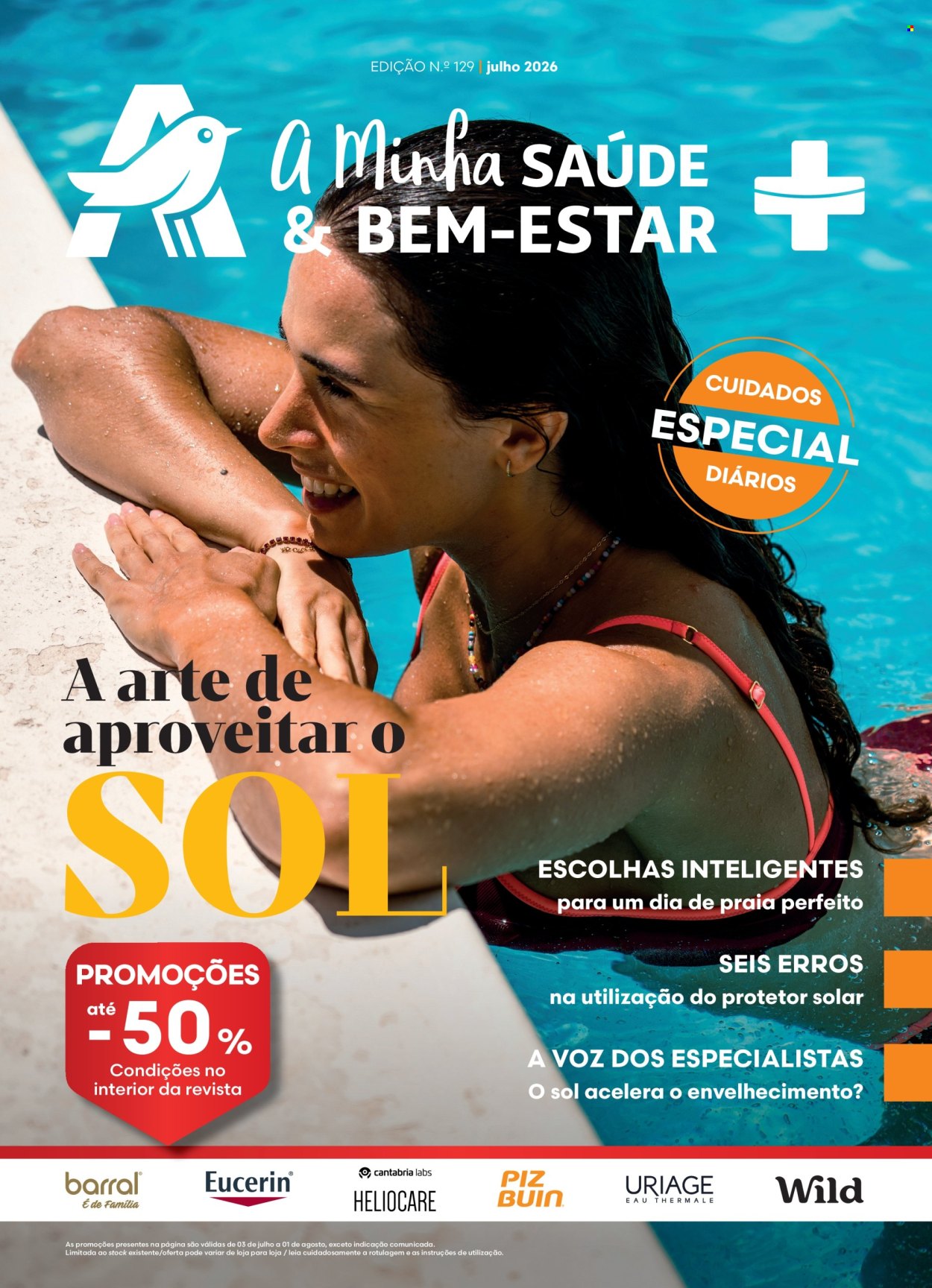 Folheto Auchan - 3.7.2026 - 1.8.2026. Página 1