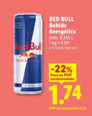 Red Bull Bebida Energética