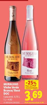 MURALHAS Vinho Verde Branco/ Rosé DOC