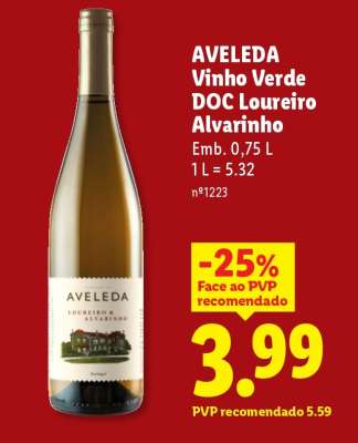 AVELEDA Vinho Verde DOC Loureiro Alvarinho