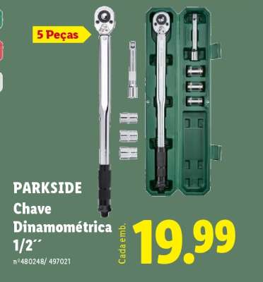 PARKSIDE Chave Dinamométrica 1/2''
