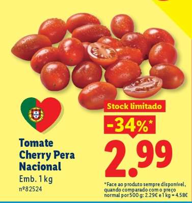 Tomate Cherry Pera Nacional