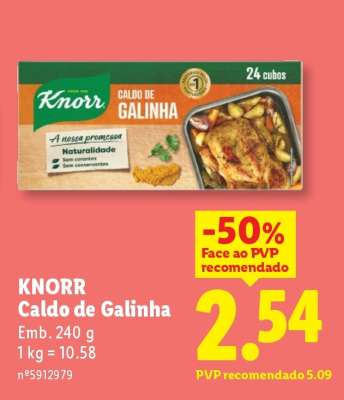 Knorr Caldo de Galinha